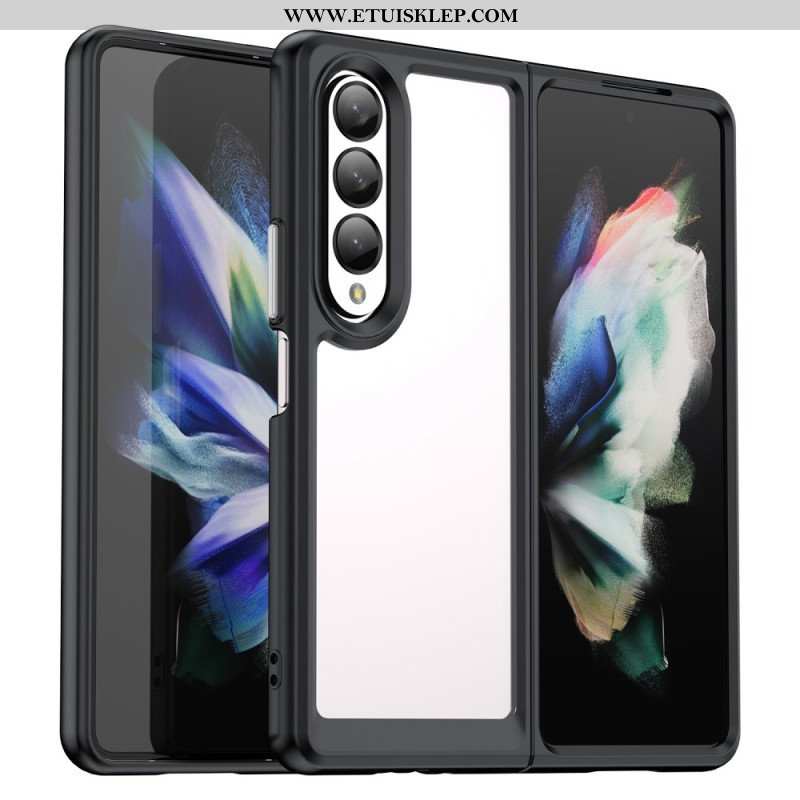 Etui do Samsung Galaxy Z Fold 4 Kolor Tworzywa Sztucznego